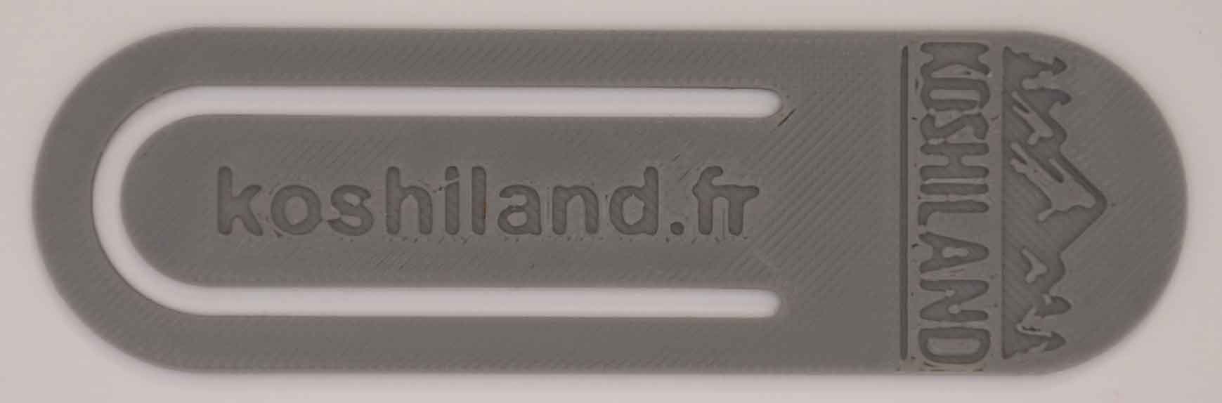 Marque-page publicitaire