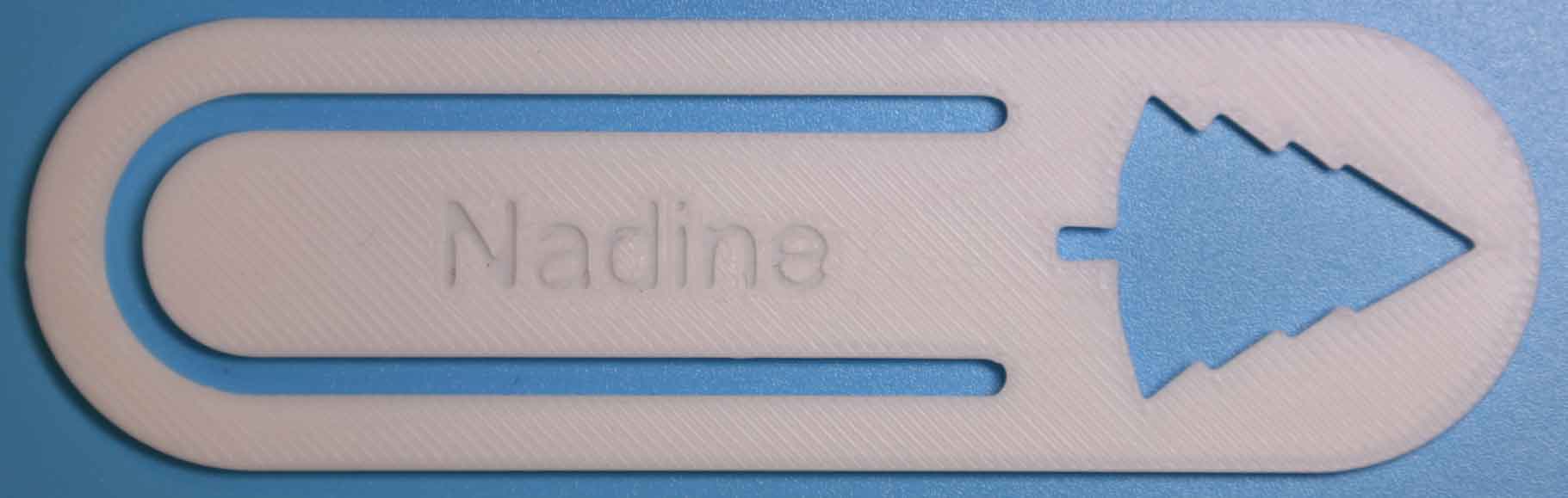 Marque-page Sapin